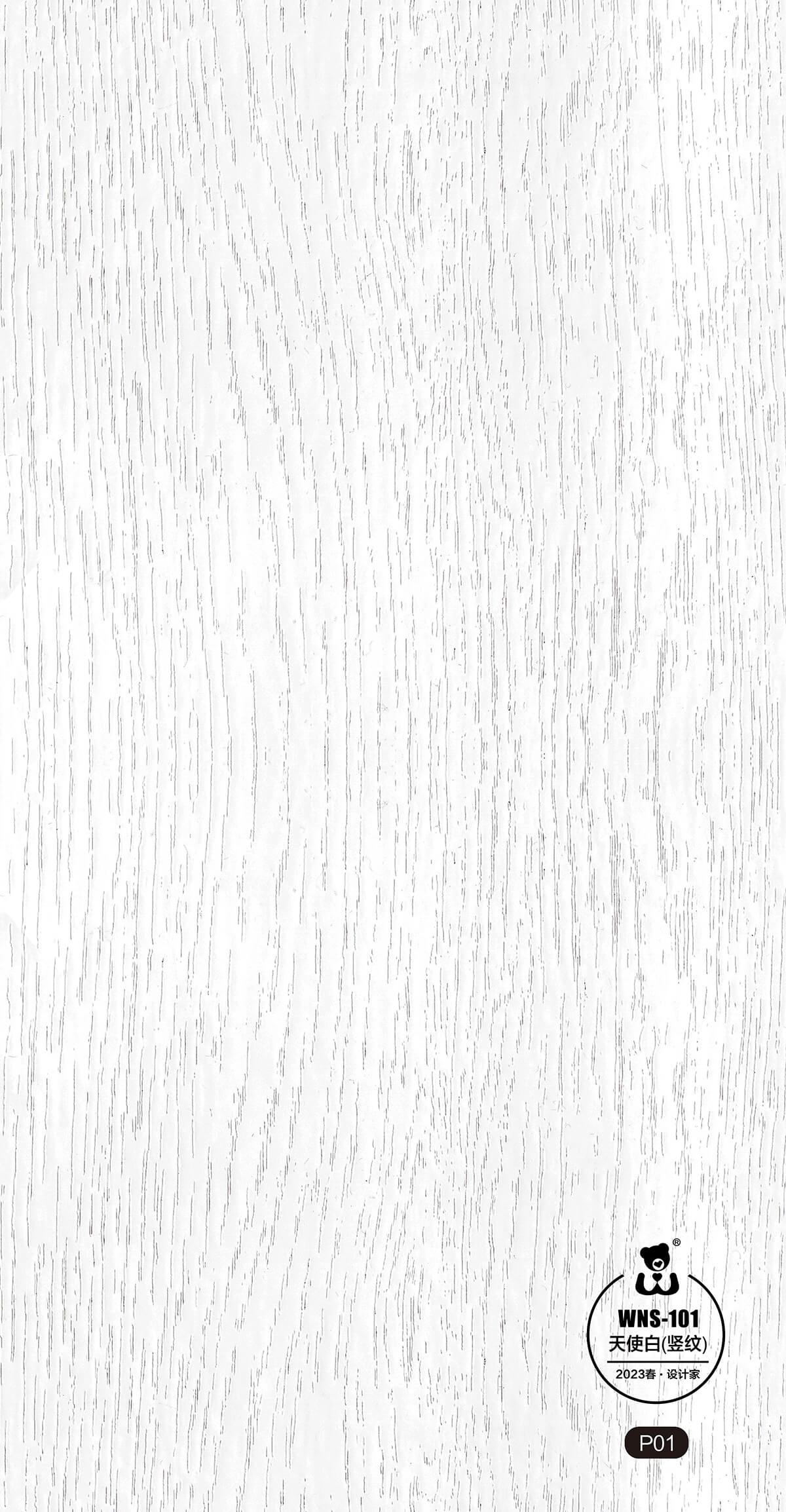 WNS-101 Angel White (Vertical grain)